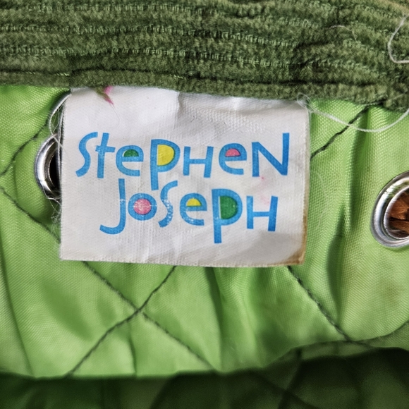 Stephen Joseph Backpack Kids Quilted Mixed Fabrics Zoo Safari Textured - Picture 11 of 14